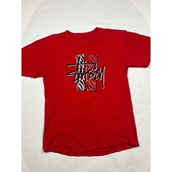 Stussy Red Shirt - Picture 1 of 1